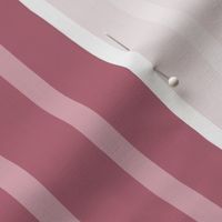 L - Dusky Pink Soft Pinstripe - Dark Blush Contemporary Sketchy Stripe Wallpaper