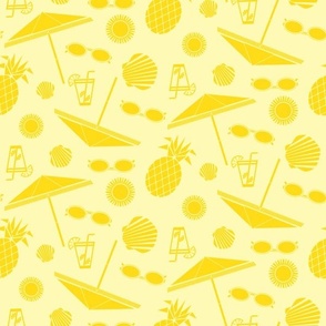 Summer Fun Theme in Yellow
