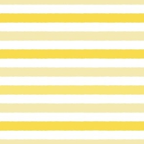1/2 inch Lemon Yellow Stripes Horizontal