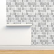 Grey minimalism mosaic. Neutral tiles. Wall bricks.