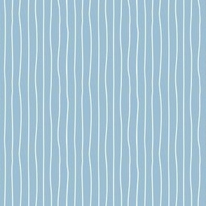 blue beach stripes - medium
