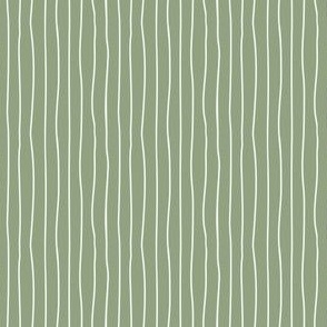 green beach stripes - dark