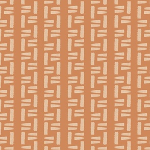 Warm Color Palette | Watery Geometric Shapes