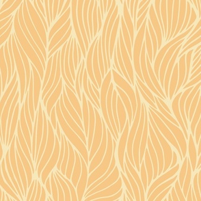 Soft Orange Twisty Waves 