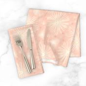 Dandelion Fluff | Textured Baby Dusty Pink | Abstract Whimsical Flowers & Bokeh