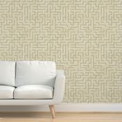 maze warm minimalism buff wallpaper 