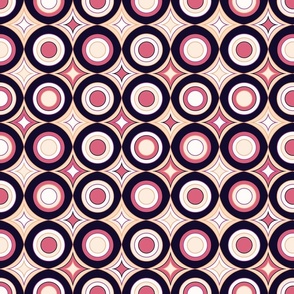 Circle Bling (24") - pink, purple, yellow (ST2023CB) 