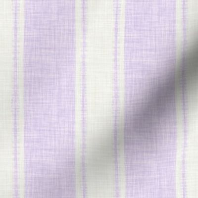thin-thick woven stripe // lily lavender purple