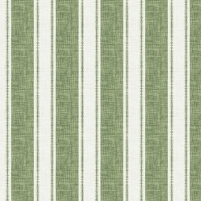 thin-thick woven stripe // sage green