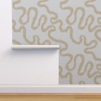 rough squiggle // biscotti beige