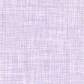 linen solid // lily lavender purple