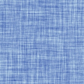 linen solid // cornflower blue