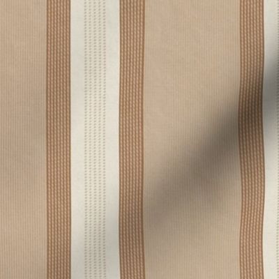 French Provincial Stripes Truffle Large 