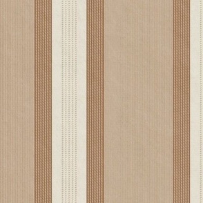 French Provincial Stripes Truffle Large 