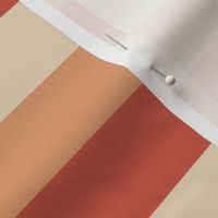 Abstract minimalism rectangles and circles in warm muted beige orange red