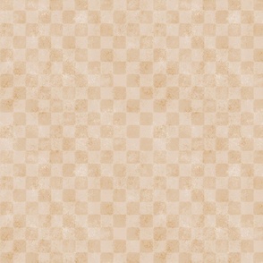 Medieval Checkerboard | Neutral Tan Beige | Rustic French Tuscan Antique