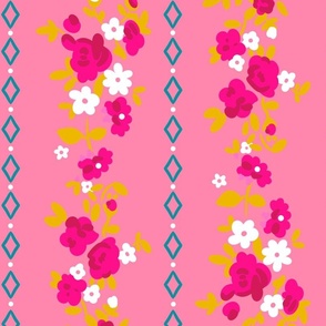 Adele Floral in Pink (large)