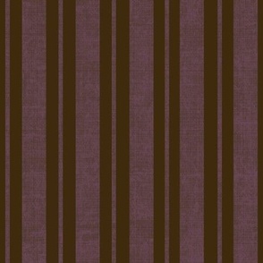 ticking stripe with texture-brown purple