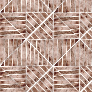 Geometric Boho Modern Mimimalist Tiles | Cinnamon