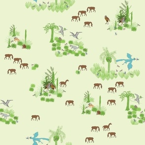 Prehistoric toile