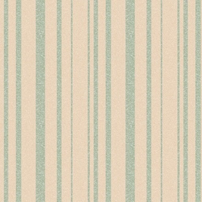 8" rep green peach stripes