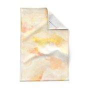 Hawaiian Sunrise Warm Minimalism Clouds by kedoki in watercolor half drop final