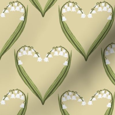 Lily of the Valley, heart shape