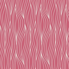 Tranquil Waves  - Dark Pink