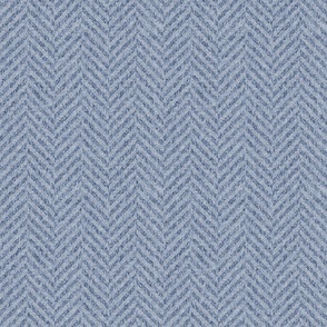 Woolen Tweed Herringbone Fabric Plum