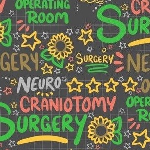 Sunflower Scribbles Neurosurgery