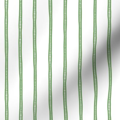 Stripe Ribbon - Clover Green