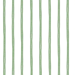 Stripe Ribbon - Clover Green