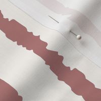 Large_Hand-Drawn Medium Dusty Pink Stripes on a White Background