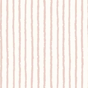 Small_Hand-Drawn Light Dusty Pink Stripes on a White Background