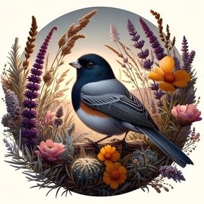 Dark Eyed Junco Bird