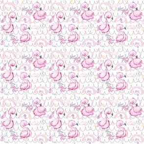 Born to Stand Out Flamingos Small
