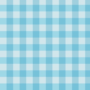 Gingham Cerulean