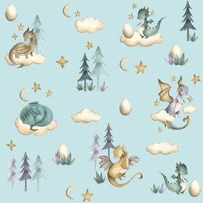 Little Dragons / Mint / Medium