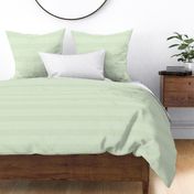 Large scale / Horizontal 5 thin pastel stripes on powder green / Cool neutrals pale muted dull white lines on soft light mint / simple minimal classic 60s 70s modern mens blender
