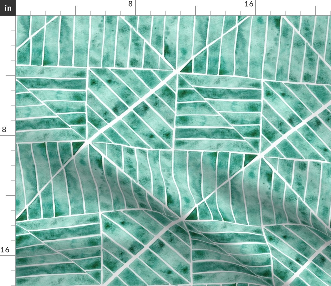 Geometric Boho Modern Mimimalist Tiles| Olive Green