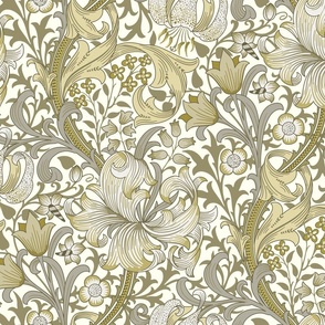 William Morris "Golden Lily" 5 cream
