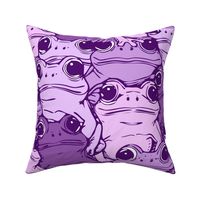 Leapin Froggy Delight purple tones