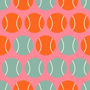 Retro-orange-and-soft-blue-tennis-ball-triangles-on-soft-retro-pink-XL-jumbo