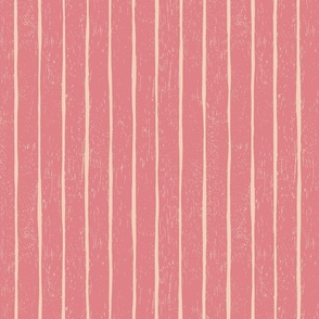 Hand drawn Vertical Stripes_Wood texture_Pantone Peach Blossom_Large_16555750