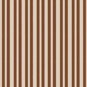 Vintage textured stripes, terracotta