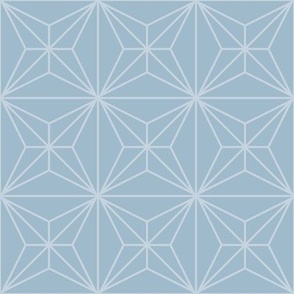 minimalist geometric - coastal grey blue