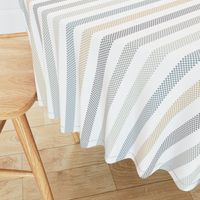vertical ticking stripes in bright subtle colors | large
