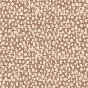 Linen Texture and Puffs, Brown