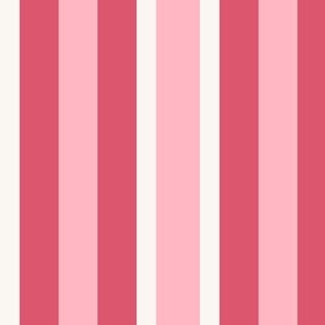 Awning Stripe - pink - wide