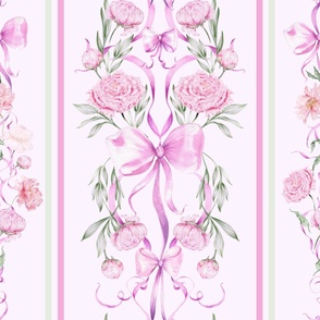 Rococo Peony ribbons